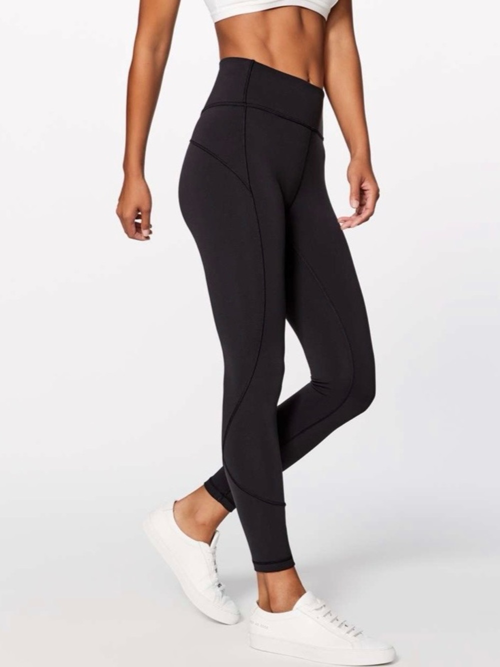 lululemon athletica In Movement Black High-Waist Sculpting Leggings